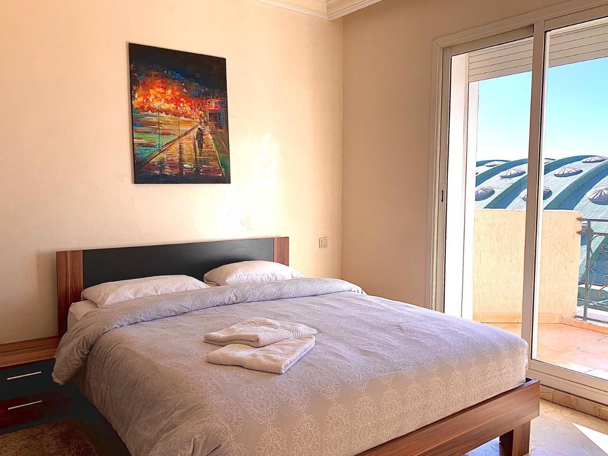 Sab 12 - Amazing View Of The Mosque Hassan. Luxury Apartment. 2 Bedrooms. Casablanca Esterno foto